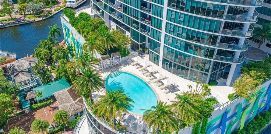 Condo à Fort Lauderdale, Floride, 2 chambres № 2439202