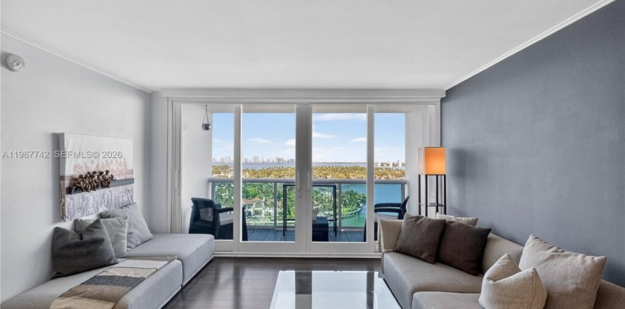 Кондоминиум с 1 спальней в Майами-Бич, Флорида № 2051841