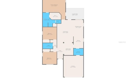 House in Wimauma, Florida 3 bedrooms, 181.9 sq.m. № 1801619 - photo 28
