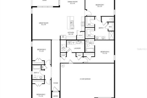 Casa en venta en Parrish, Florida, 4 dormitorios, 217.02 m2 № 1880488 - foto 2