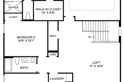 Villa ou maison à vendre à Orlando, Floride: 4 chambres, 301.93 m2 № 2421811 - photo 3