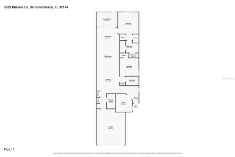 House in Ormond Beach, Florida 2 bedrooms, 151.06 sq.m. № 2420625 - photo 30