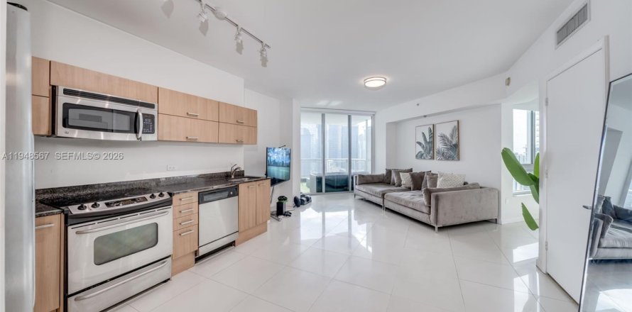 Кондоминиум с 1 спальней в Майами, Флорида № 2004504