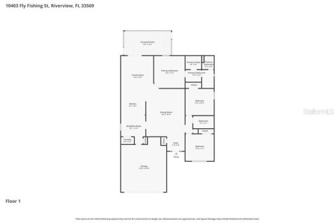 Casa en alquiler en Riverview, Florida, 3 dormitorios, 149.76 m2 № 2100421 - foto 2