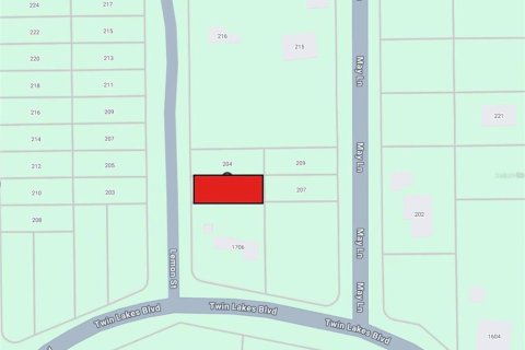 Land in Interlachen, Florida № 2160445