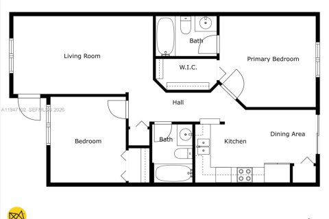 Купить кондоминиум в Катлер-Бей, Флорида 2 спальни, 75.16м2, № 2003147 - фото 5