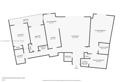 Купить кондоминиум в Майами, Флорида 3 спальни, 180.6м2, № 2054927 - фото 6