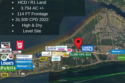 Propiedad comercial en venta en Gulf Breeze, Florida № 558082 - foto 1