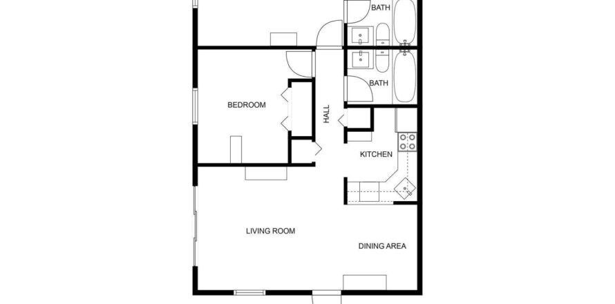 Condominio en West Palm Beach, Florida, 2 dormitorios  № 1226685