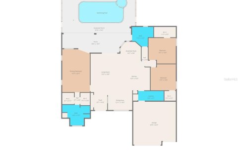 Villa ou maison à vendre à Weeki Wachee, Floride: 3 chambres, 194.35 m2 № 2213140 - photo 5