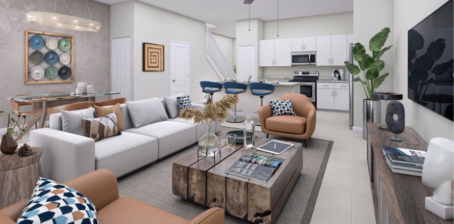 Townhouse in HARMONY PARC in Homestead, Florida 4 bedrooms, 174 sq.m. № 63132