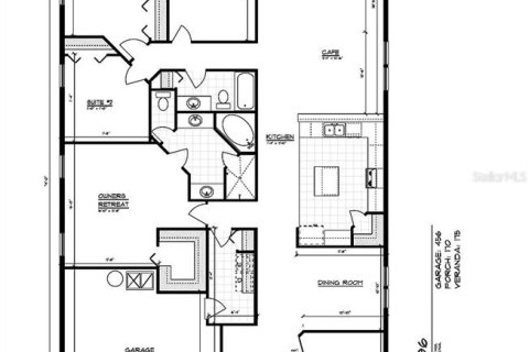 Villa ou maison à louer à Gainesville, Floride: 4 chambres, 214.23 m2 № 2123477 - photo 23