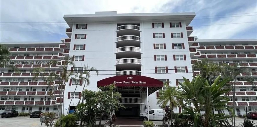 Кондоминиум с 1 спальней в Норт-Майами-Бич, Флорида № 1991824