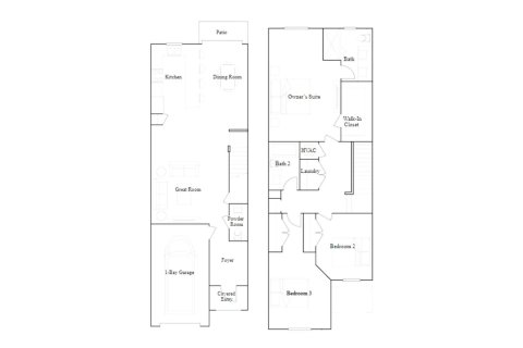 House floor plan «173SQM», 3 bedrooms in CAMPO BELLO