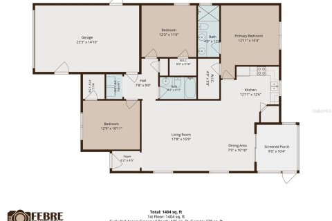 House in Orlando, Florida 3 bedrooms, 129.6 sq.m. № 2199640 - photo 21