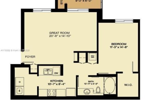 Condo in West Palm Beach, Florida, 1 bedroom  № 1787053 - photo 8