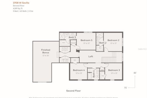 House in Tampa, Florida 5 bedrooms, 398.46 sq.m. № 1815083 - photo 3