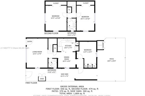 House in Miami Beach, Florida 3 bedrooms, 122.35 sq.m. № 1929590 - photo 23