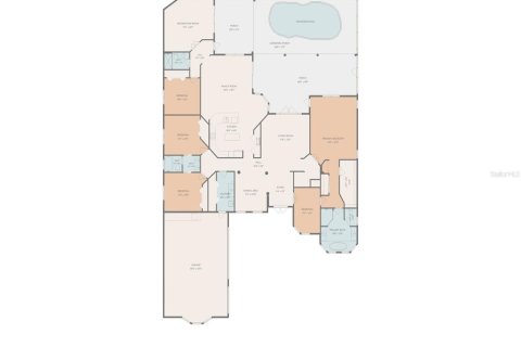 House in Sanford, Florida 4 bedrooms, 319.58 sq.m. № 2396318 - photo 25