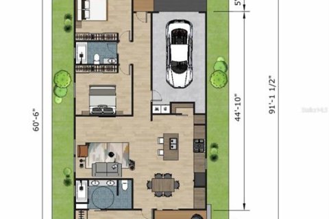 Villa ou maison à vendre à Orlando, Floride: 3 chambres, 124.58 m2 № 2148240 - photo 2