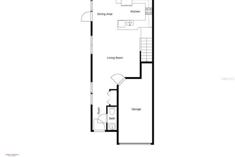 Townhouse in Tampa, Florida 2 bedrooms, 141.4 sq.m. № 1883614 - photo 21