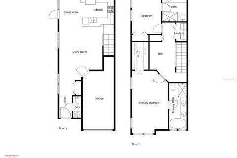 Townhouse in Tampa, Florida 2 bedrooms, 141.4 sq.m. № 1883614 - photo 23