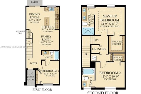 Touwnhouse à louer à Miami, Floride: 3 chambres, 122.63 m2 № 1984554 - photo 20