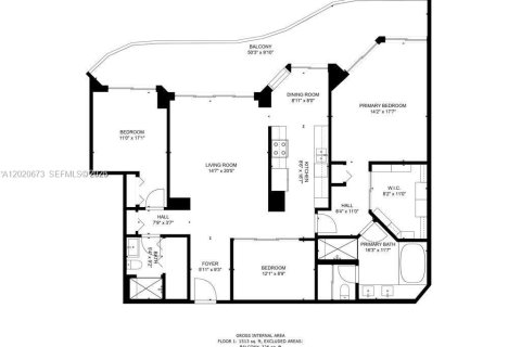 Copropriété à louer à Aventura, Floride: 3 chambres, 146.79 m2 № 2085266 - photo 14