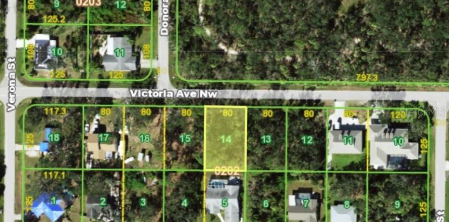 Land in Port Charlotte, Florida № 2233969
