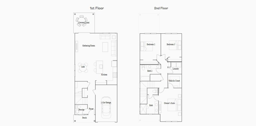 Townhouse in BEACHWALK in St. Johns, Florida 3 bedrooms, 163 sq.m. № 34469