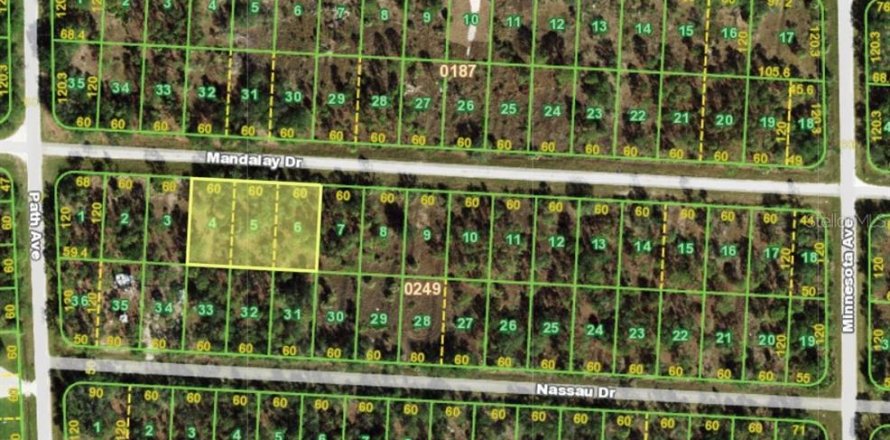 Terrain à Punta Gorda, Floride № 2161486