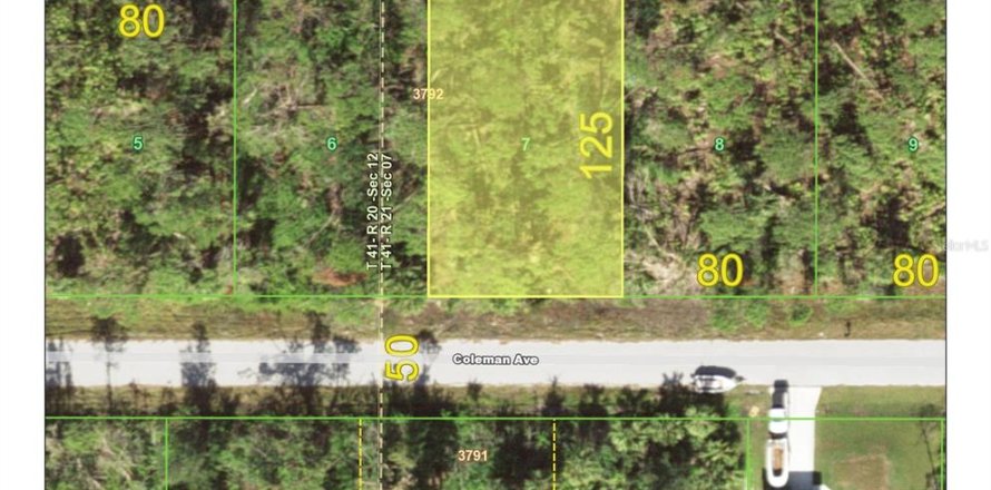 Terreno en Port Charlotte, Florida № 2228806