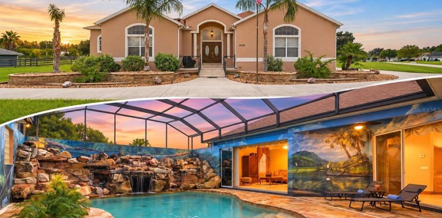House in Wildwood, Florida 3 bedrooms, 239.04 sq.m. № 2348256