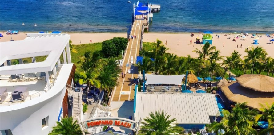 Condo à Pompano Beach, Floride, 2 chambres № 1100407