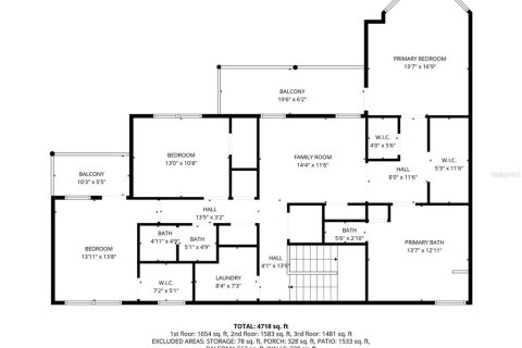 Casa en venta en Port Richey, Florida, 4 dormitorios, 309.92 m2 № 2109125 - foto 4