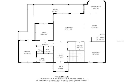 Casa en venta en Port Richey, Florida, 4 dormitorios, 309.92 m2 № 2109125 - foto 3