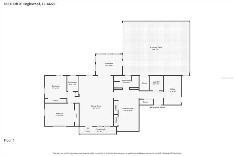 Villa ou maison à vendre à Englewood, Floride: 3 chambres, 147.9 m2 № 2231955 - photo 29
