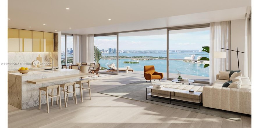 Apartment in Five Park in Miami Beach, Florida 4 bedrooms, 547 sq.m. № 386454