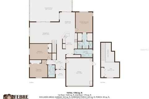 House in Port Richey, Florida 3 bedrooms, 171.13 sq.m. № 2141965 - photo 25