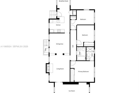 Купить виллу или дом в Майами-Шорс, Флорида 5 спален, 225.85м2, № 2049723 - фото 5