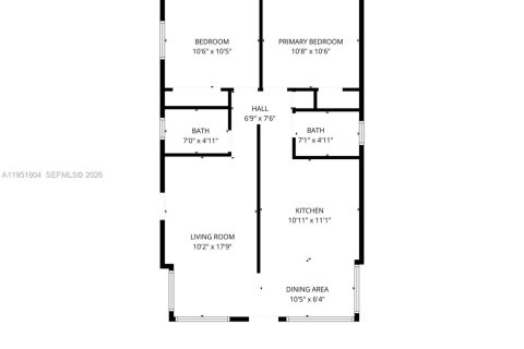 Casa en alquiler en Miami, Florida, 2 dormitorios, 74.51 m2 № 2006283 - foto 28