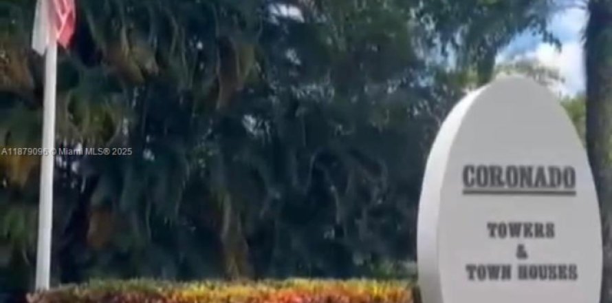 Кондоминиум с 1 спальней в Авентура, Флорида № 1931915