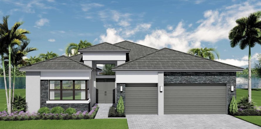 House in Boynton Beach, Florida 3 bedrooms, 263.75 sq.m. № 2392730