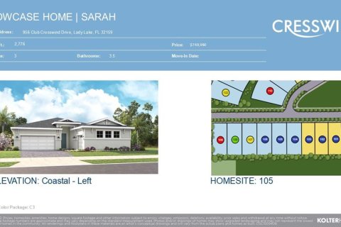 House in Lady Lake, Florida 3 bedrooms, 257.9 sq.m. № 1905200 - photo 25