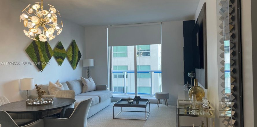 Кондоминиум с 1 спальней в Майами, Флорида № 1983725