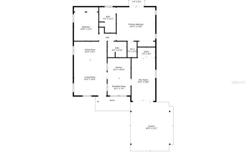Villa ou maison à vendre à Dunnellon, Floride: 3 chambres, 140.84 m2 № 1910732 - photo 5
