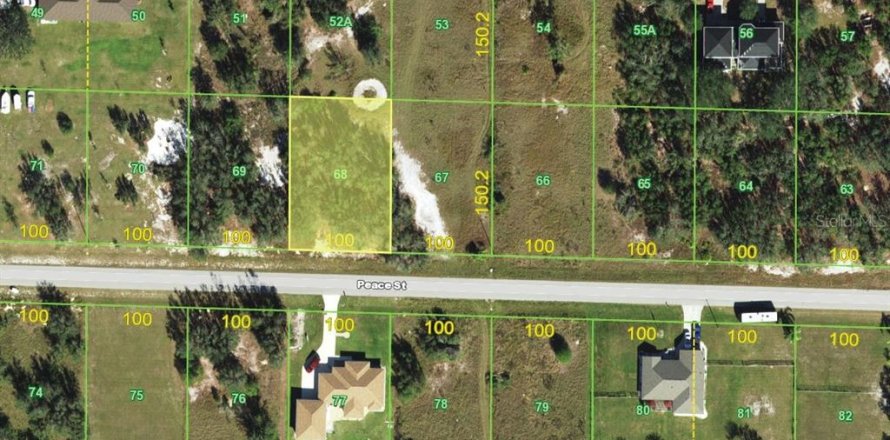 Terrain à Punta Gorda, Floride № 2160292