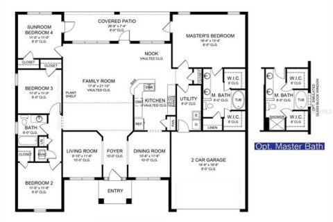 House in Dunnellon, Florida 4 bedrooms, 201.51 sq.m. № 1905249 - photo 3