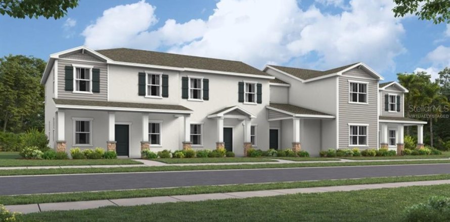 Townhouse in Apopka, Florida 3 bedrooms, 163.04 sq.m. № 2100959