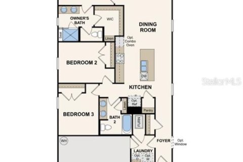House in Palm Coast, Florida 3 bedrooms, 128.95 sq.m. № 1854135 - photo 3
